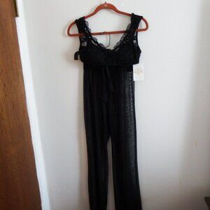 2 Piece Bundle Becca by Rebecca Virtue Black Bikini Top + Fashion Nova Coverup S